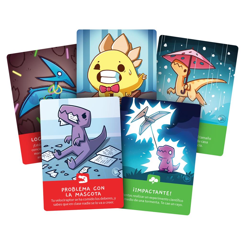 Happy Little Dinosaurs - Expansión Los Peligros de la Pubertad