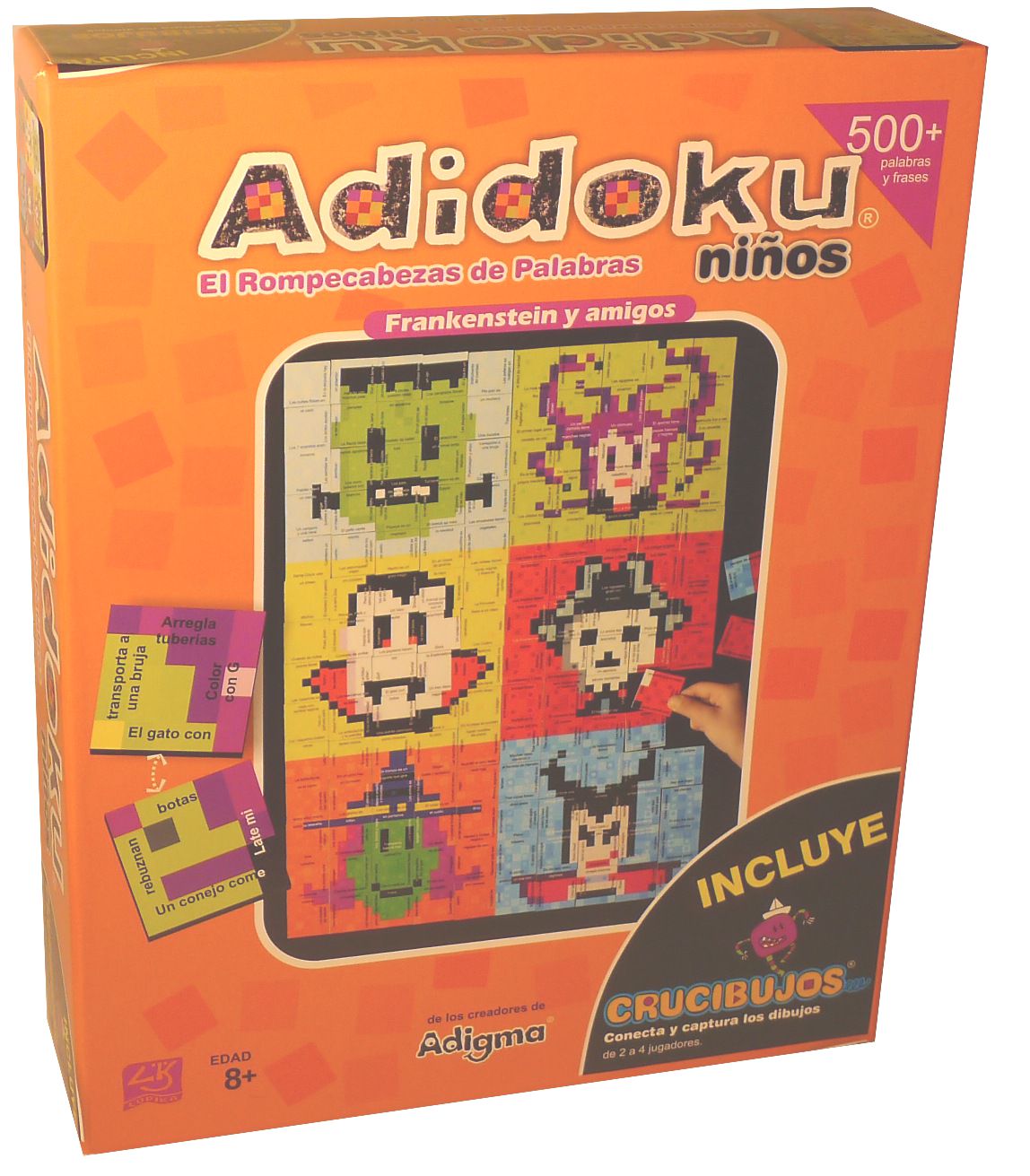 Adidoku niños Frankenstein y amigos