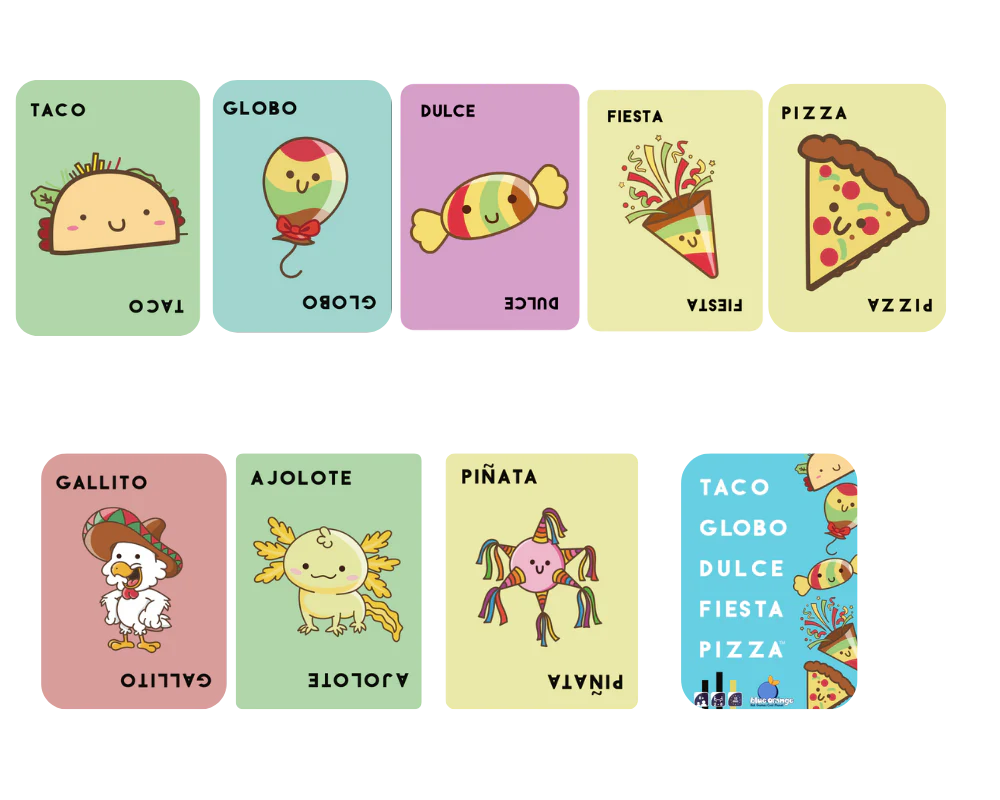 Taco, Globo, Dulce, Fiesta, Pizza