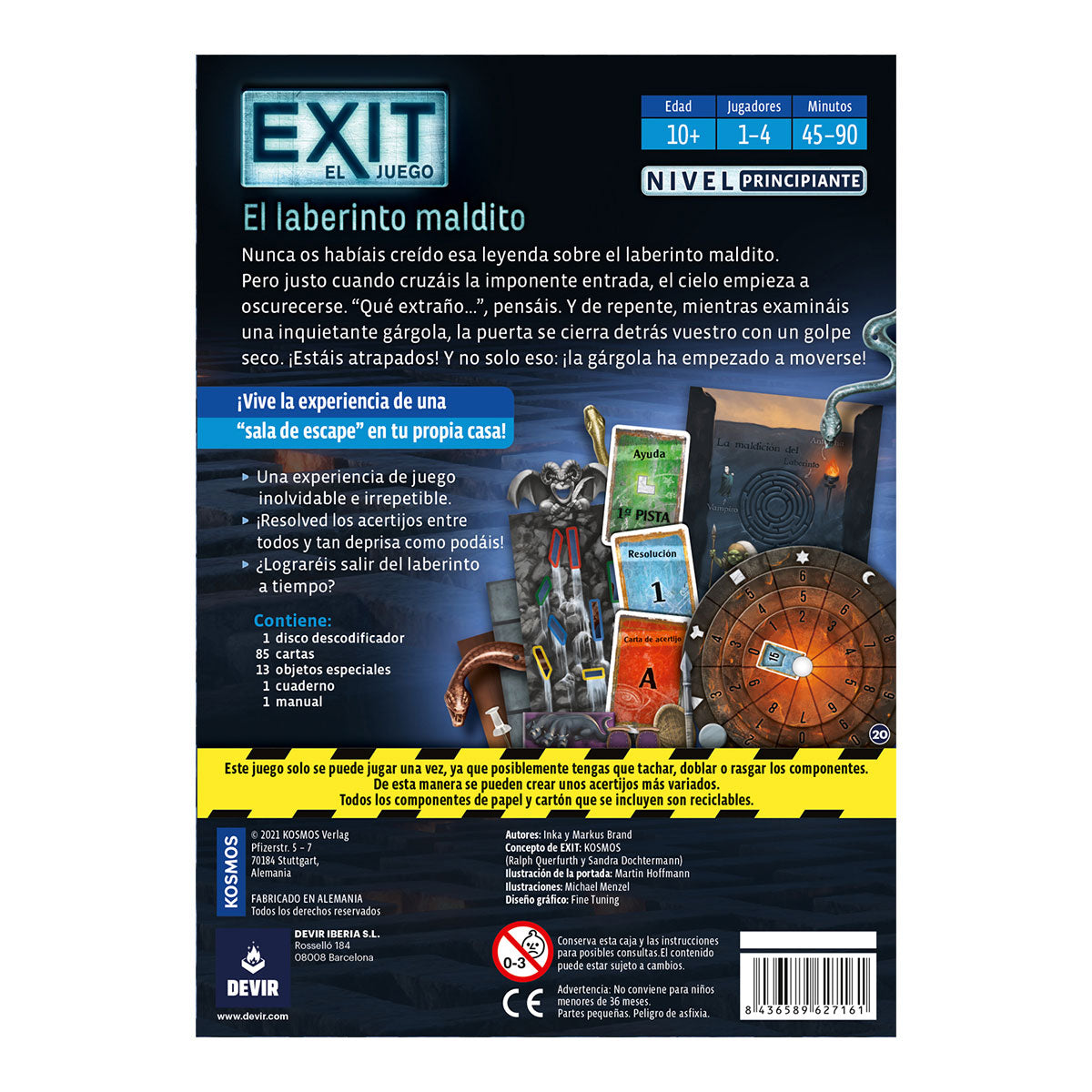 Exit: Laberinto maldito (Principiante)