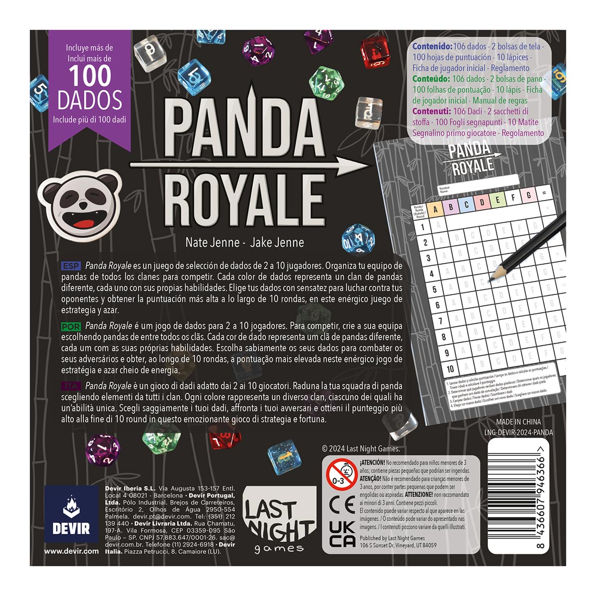 Panda royale