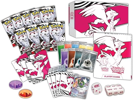 White Flare Elite Trainer Box - ETB (Ingles)