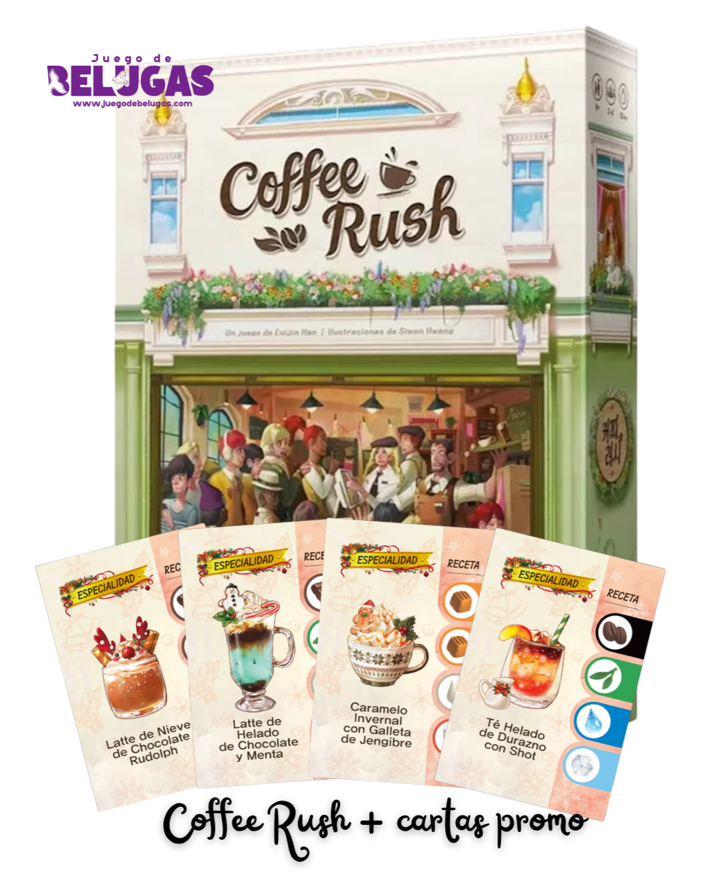 Coffee Rush + cartas promo