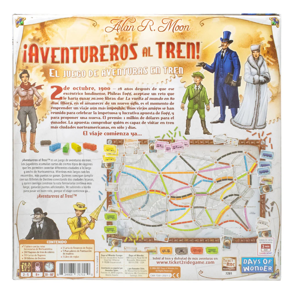 ¡Aventureros al tren! USA