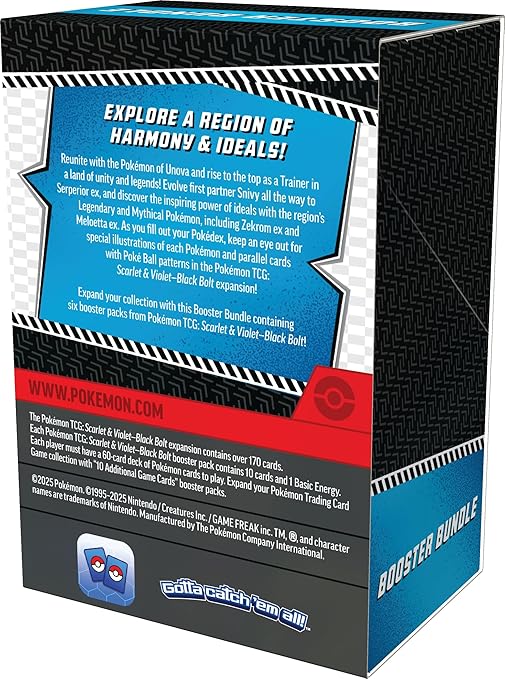 Black Bolt Booster Bundle (Ingles)