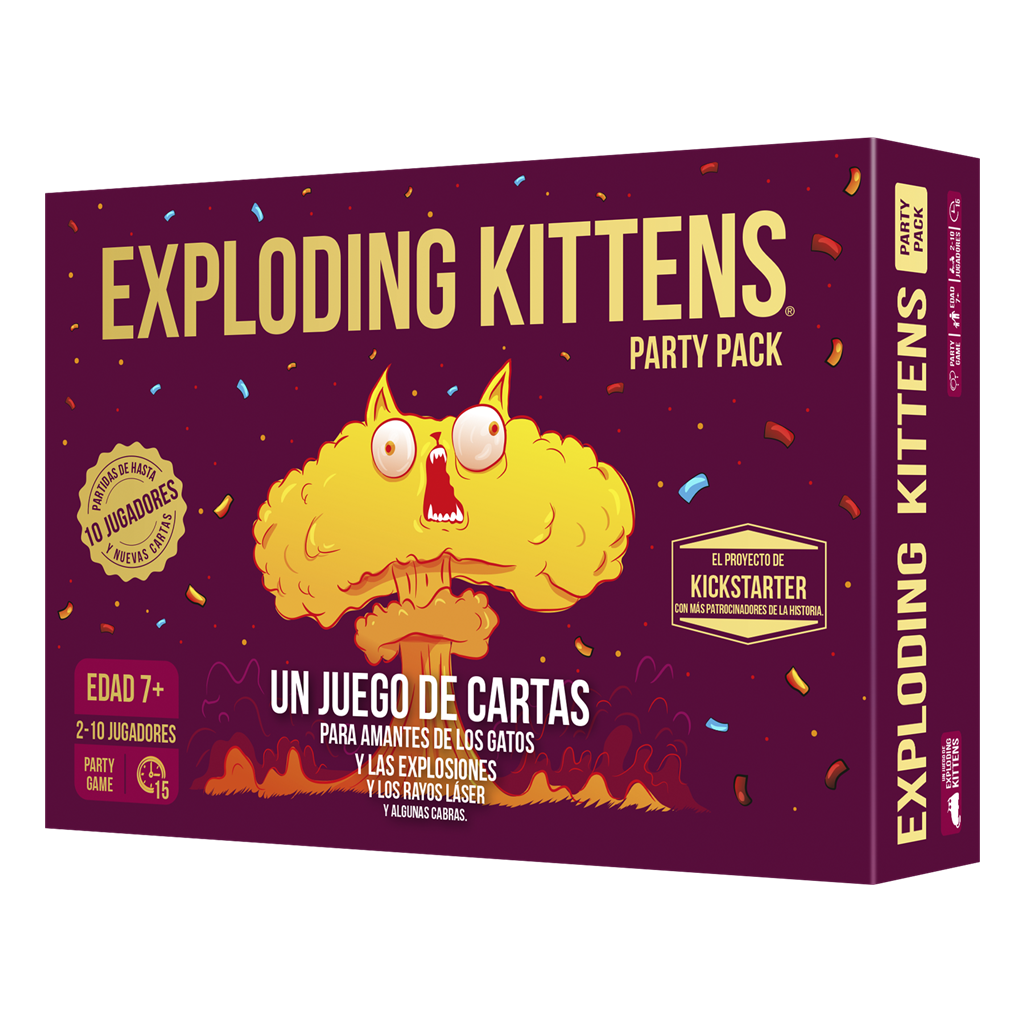 Exploding Kittens Party Pack (Español)