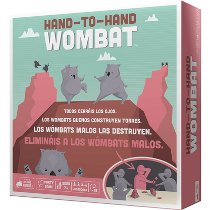 Hand to hand Wombat