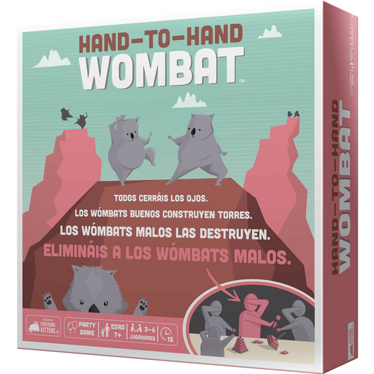 Hand to hand Wombat