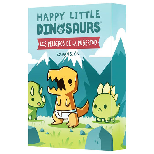 Happy Little Dinosaurs - Expansión Los Peligros de la Pubertad