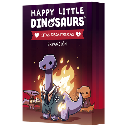 Happy Little Dinosaurs - Expansión Citas Desastrosas