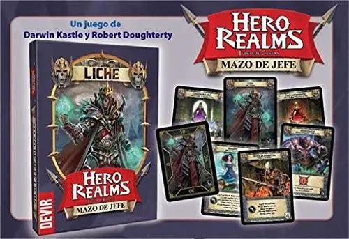 Hero Realms - Liche - Mazo de Jefe Liche