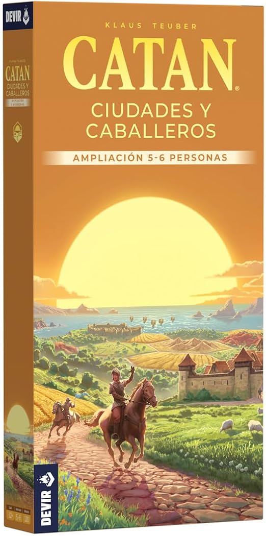 Catan Ciudades y Caballeros Ampliación 5-6 Jgadores
