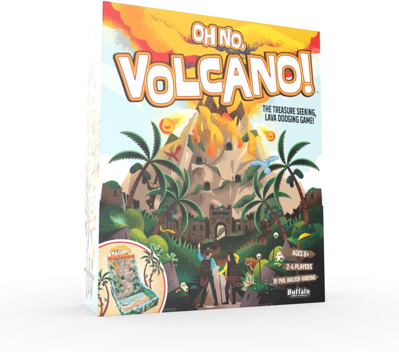 Oh no, volcano!
