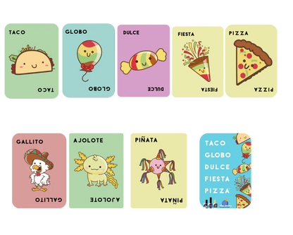 Taco, Globo, Dulce, Fiesta, Pizza