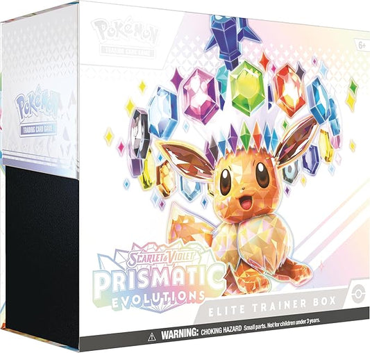 Prismatic Evolutions Elite Trainer Box - ETB (Ingles)