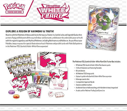 White Flare Elite Trainer Box - ETB (Ingles)