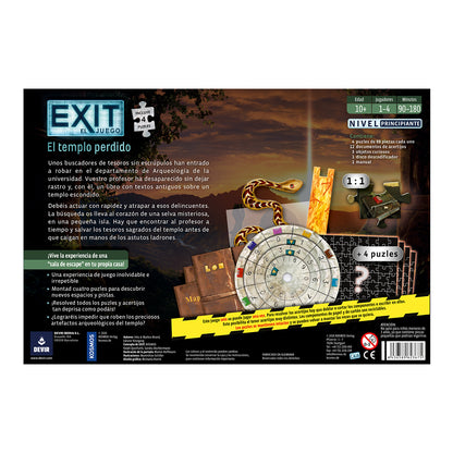 Exit Puzzle: El Templo Perdido (Principiante)