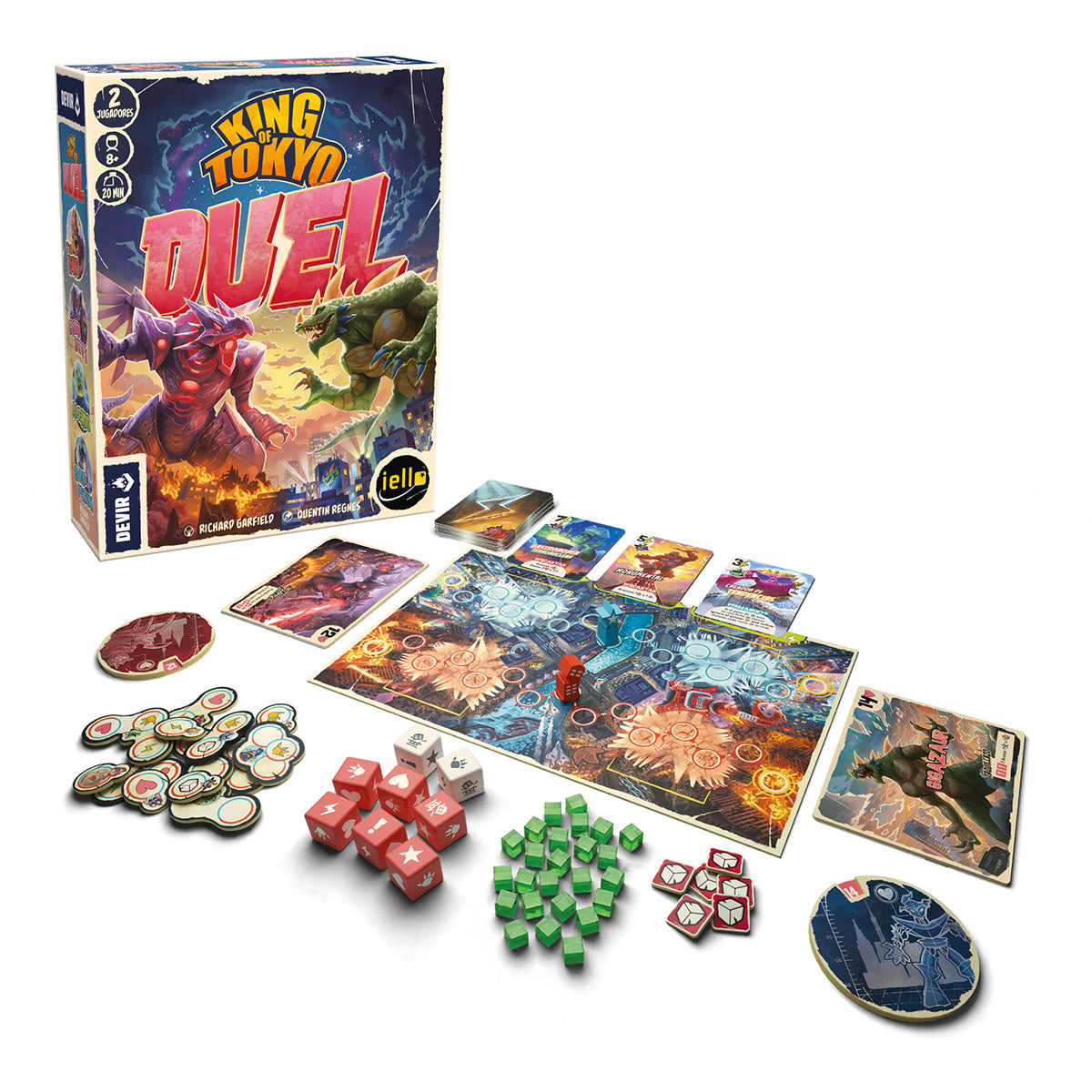 King of Tokyo Duel (con cartas promo)