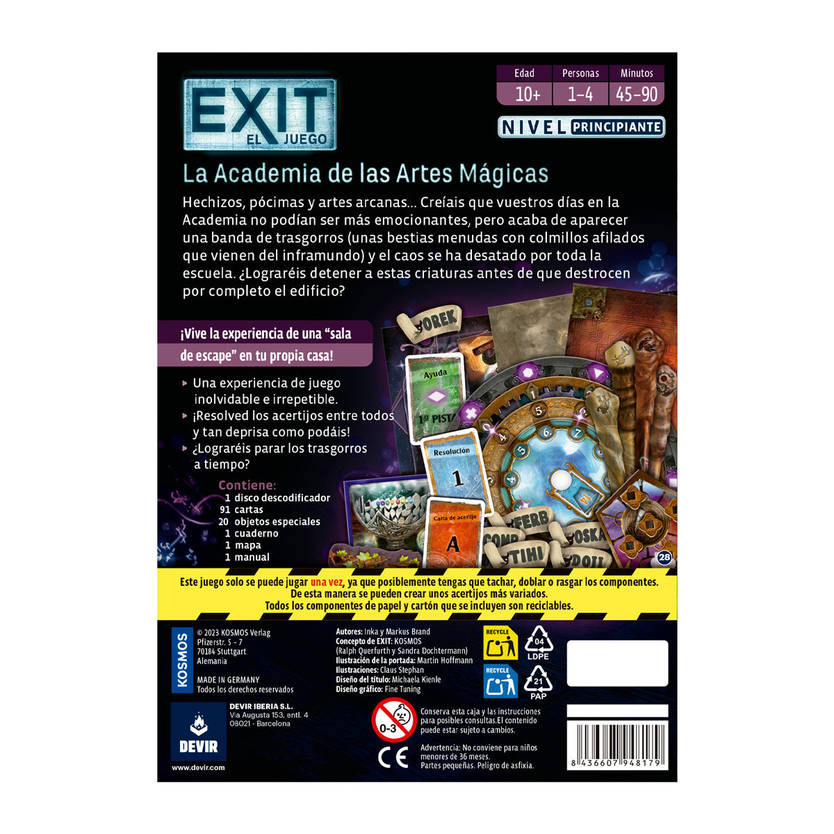 Exit: La Academia de las Artes Mágicas (Principiante)