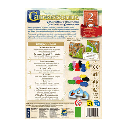 Carcassonne exp 2 Constructores y comerciantes