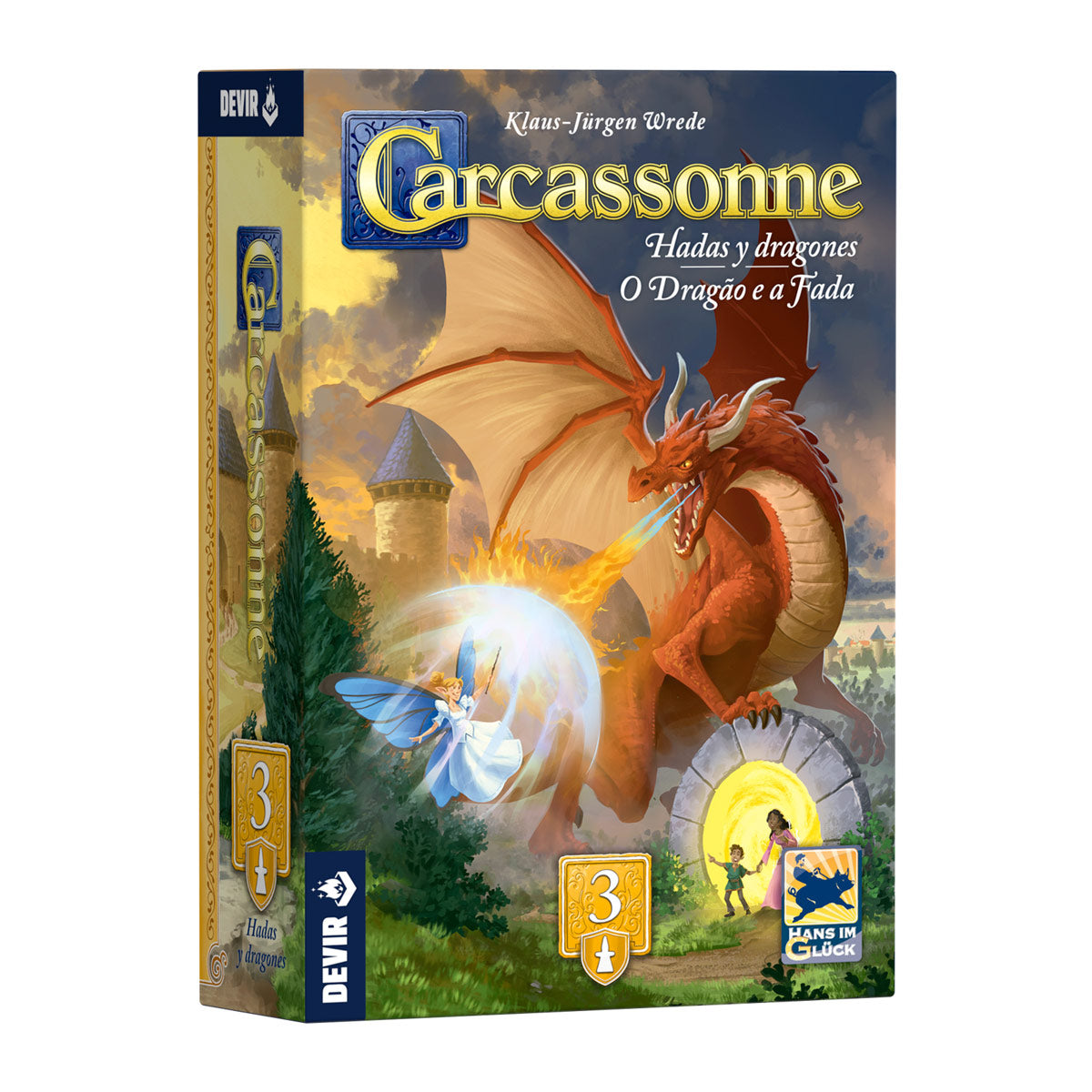 Carcassonne Dragones y hadas (3ra edición)