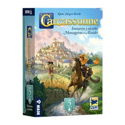Carcassonne exp 5 Emisarios y Alcaldes (3ra edición)