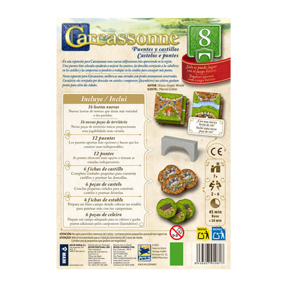 Carcassonne exp 8 Puentes y Castillos (3ra edición)