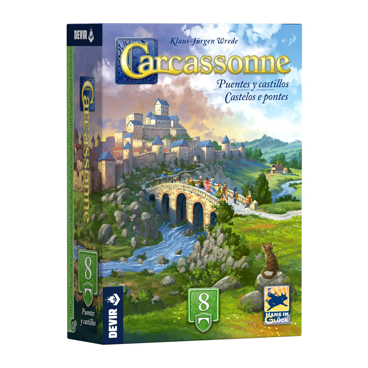Carcassonne exp 8 Puentes y Castillos (3ra edición)