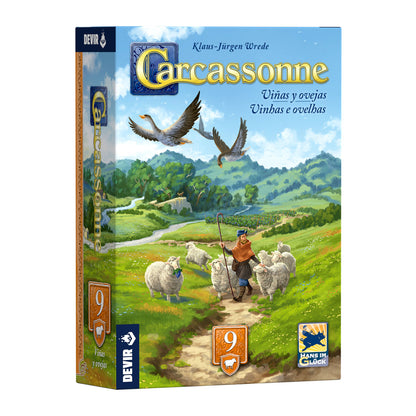 Carcassonne exp 9 Viñas y ovejas (3ra edición)