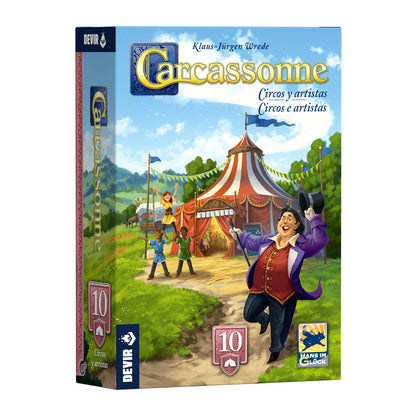 Carcassonne exp 10 Circos y artistas (3ra edición)
