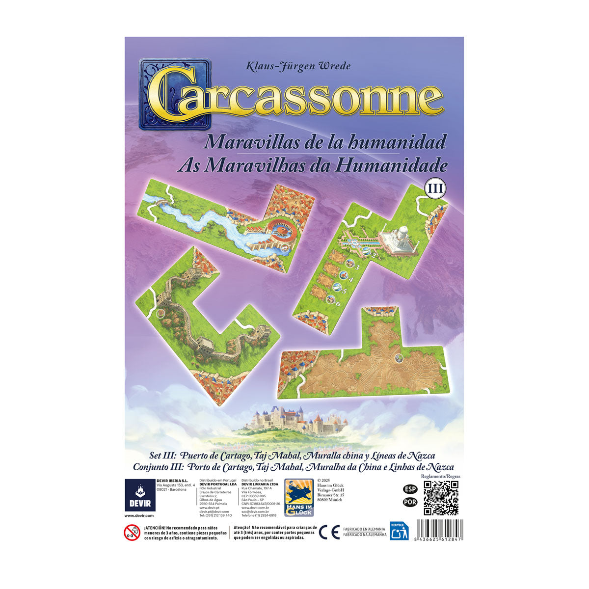 Carcassonne: Maravillas de la Humanidad III