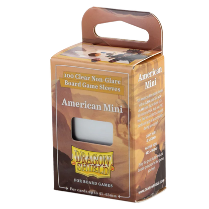 Dragon Shield- Micas American Mini Size "Clear- Non Glare"