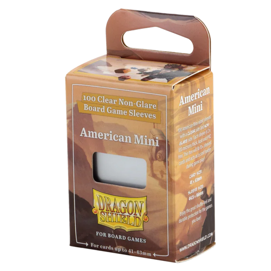 Dragon Shield- Micas American Mini Size "Clear- Non Glare"