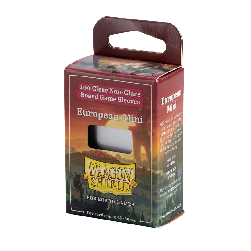Dragon Shield- Micas European Mini Size "Clear- Non Glare"