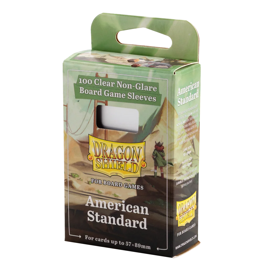 Dragon Shield- Micas American Standard Size "Clear- Non Glare"