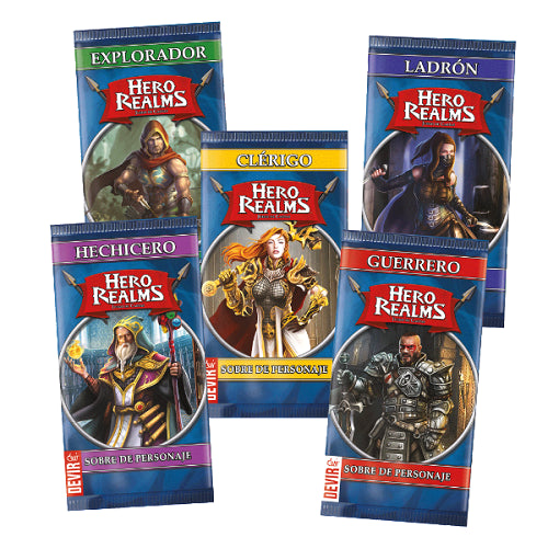 Hero Realms Pack de 5 Héroes (Español)