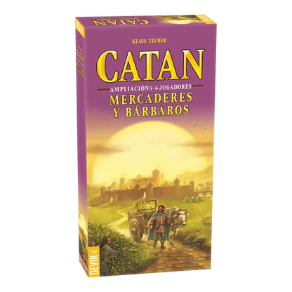 Catan Mercaderes y Bárbaros Expansión 5-6 Jugadores