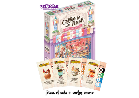 Coffee Rush Piece of Cake (Expansión) + cartas promo