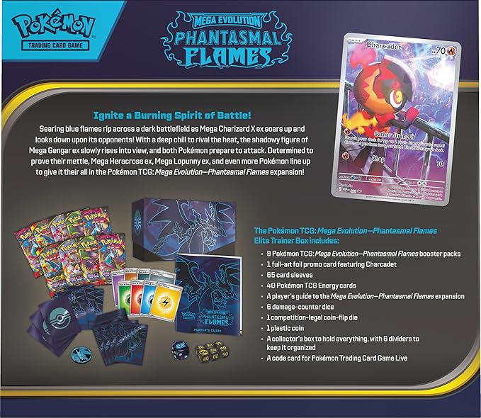 Phantasmal Flames Elite Trainer Box - ETB (Inglés)
