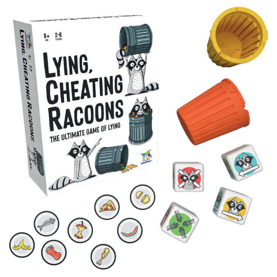 Lying, cheating raccoons