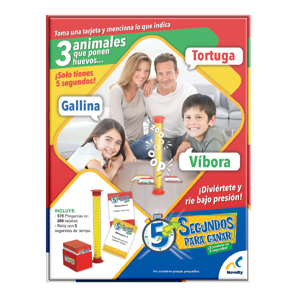5 segundos para ganar