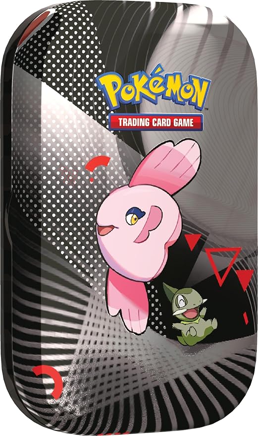 Unova Mini Tin Alomomola & Axew - Black Bolt & White Flare (Inglés)