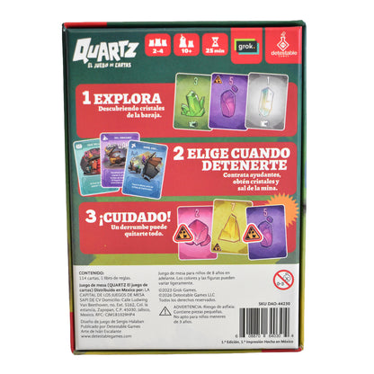 Quartz el juego de cartas
