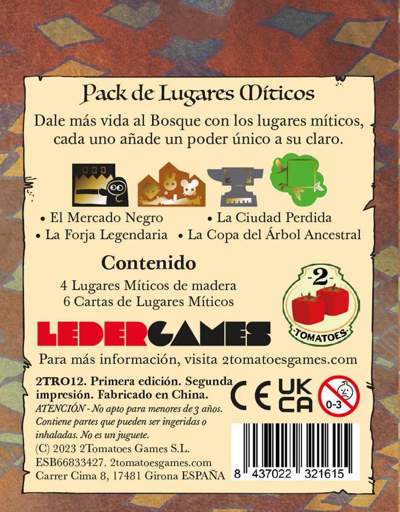 Root Lugares Míticos (Expansión) (Español)
