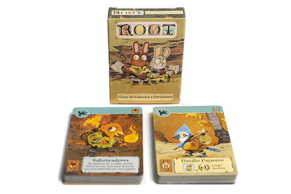 Root Mazo de Cartas de Exiliados y Partisanos (Expansión) (Español)