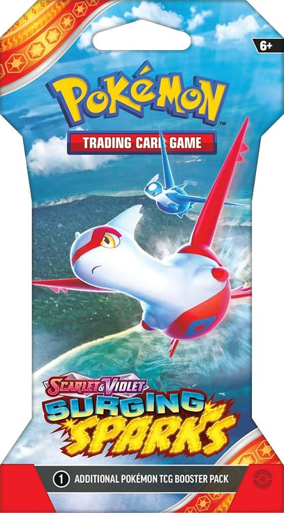 Surging Sparks Sleeved Booster (ESPAÑOL)