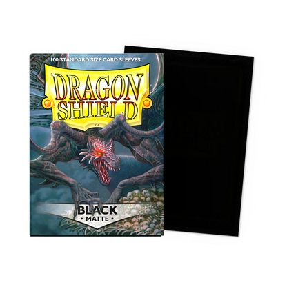 Dragon Shield- Matte Sleeves - Standard size "Black"