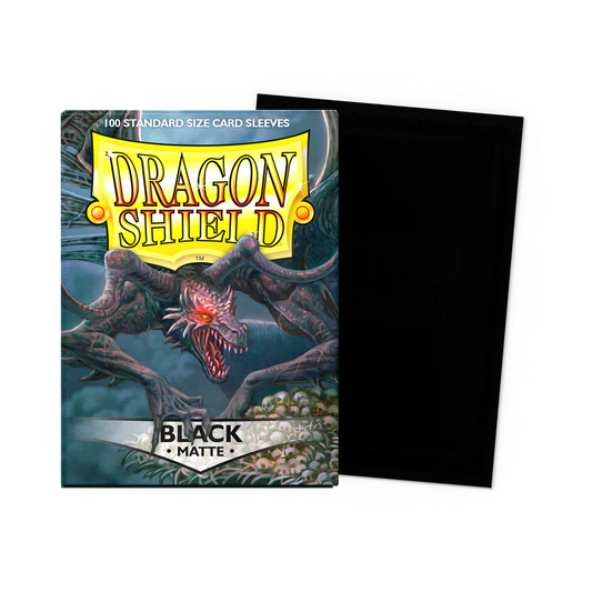 Dragon Shield- Matte Sleeves - Standard size "Black"