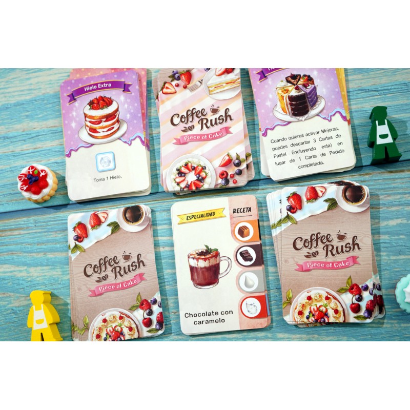 Coffee Rush Piece of Cake (Expansión) + cartas promo