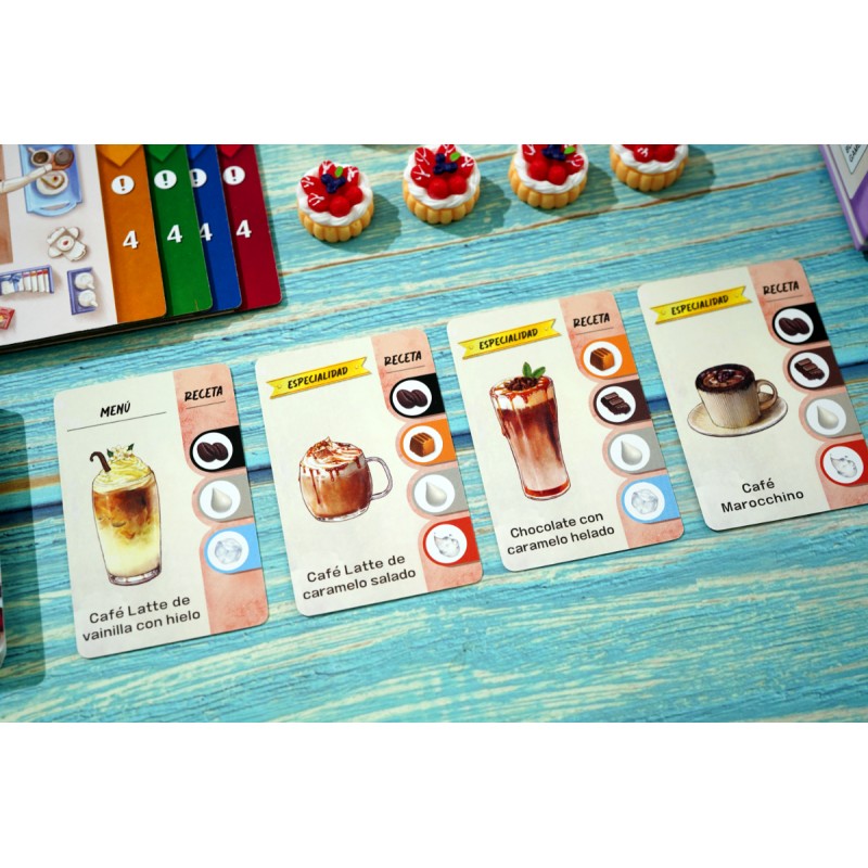 Coffee Rush Piece of Cake (Expansión) + cartas promo